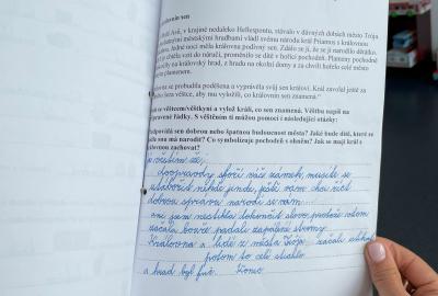 3. C,  E. Petiška -  Noc s Andersenem, vedla L. Procházková