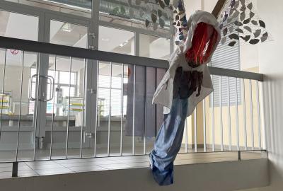 Projekt Linky umění,  Tři tečky času, vedla A. Filipová