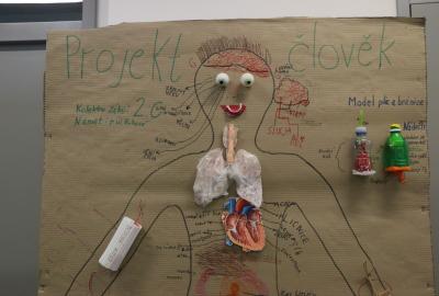 2. C předmět Projektová výuka, projekt "Člověk"