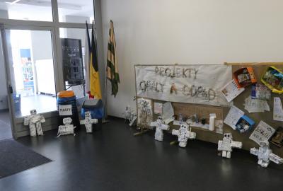 1. C předmět Projektová výuka, projekt "Obaly a odpady"