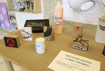 9.ročník Vv, "Obchodní značka a obal výrobku", design písma, kreativní řešení obalu