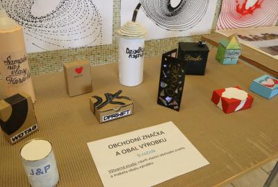 9.ročník Vv, "Obchodní značka a obal výrobku", design písma, kreativní řešení obalu
