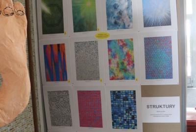 7. a 9.ročník Informatika, projekt digitální grafiky "Struktury"
