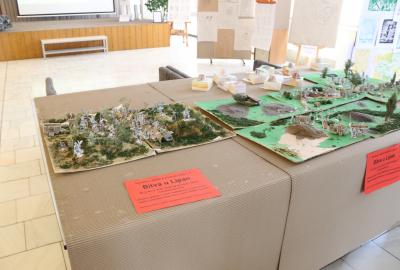7.ročník dějepis-Vv, projekt "Husitské boje", diorama