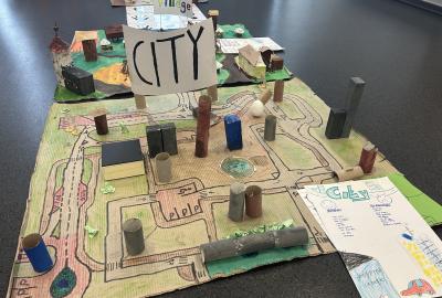 Anglický projekt: City and Village