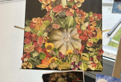 Obrazy slavných: Arcimboldo, koláž 4.C