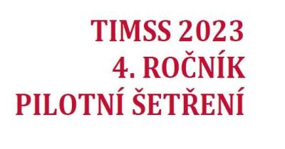 Velmi pěkný výsledek našich žáků v pilotním šetření mezinárodního testování TIMSS 2023!