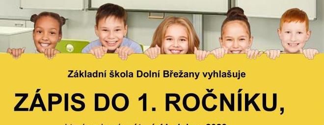 Zápis do 1. ročníku - pokyny, formuláře