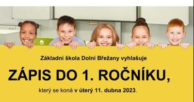 Zápis do 1. ročníku - pokyny, formuláře