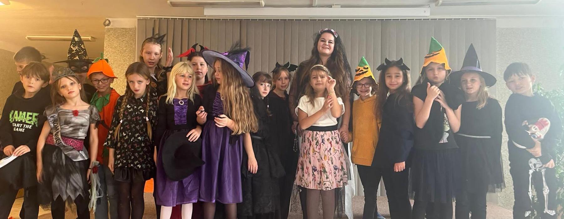Halloween u nás ve škole