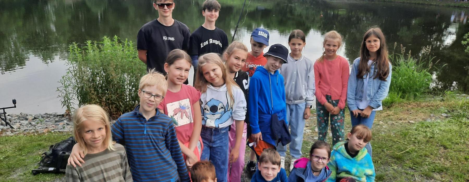 Výlov u Mlynářského rybníka (3.C)