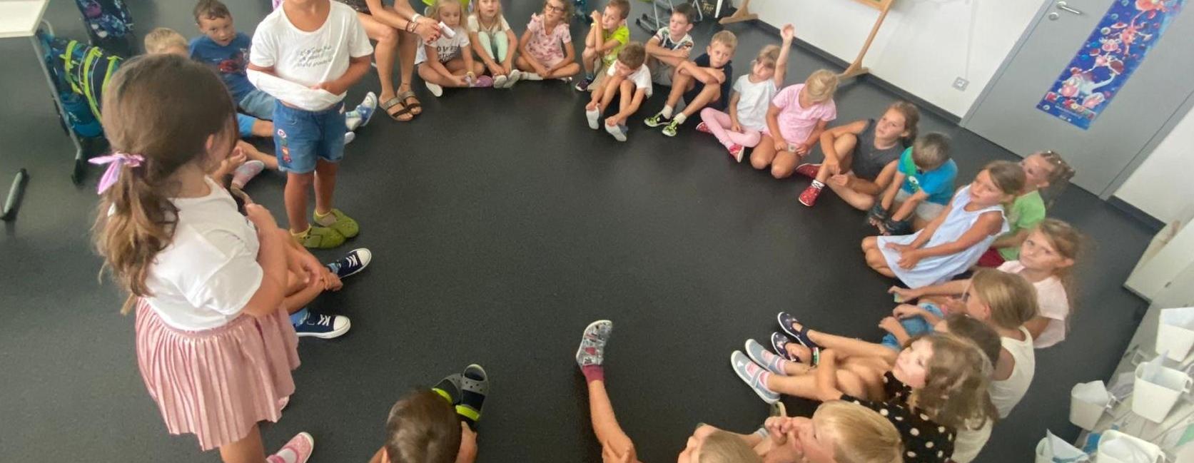 První týden ve škole (1. A)