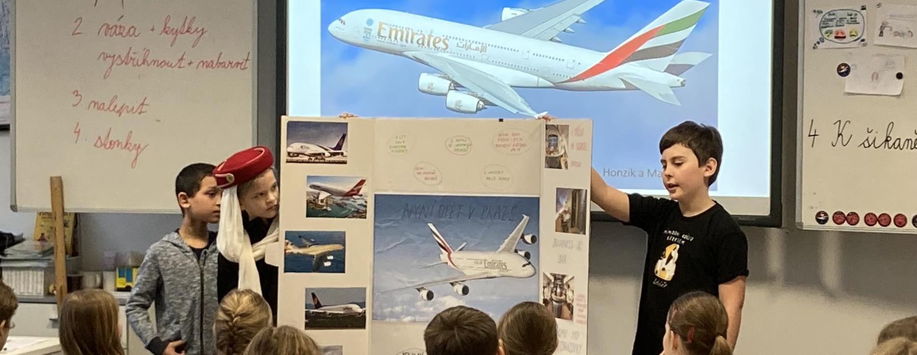 Airbus A380 - vzdušný rekordman (3.B)