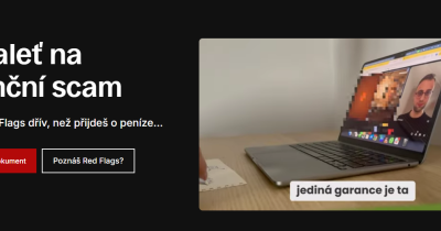 Přednáška Kybernetická bezpečnost pro žáky 8. a 9. ročníků a projekt Red Flags