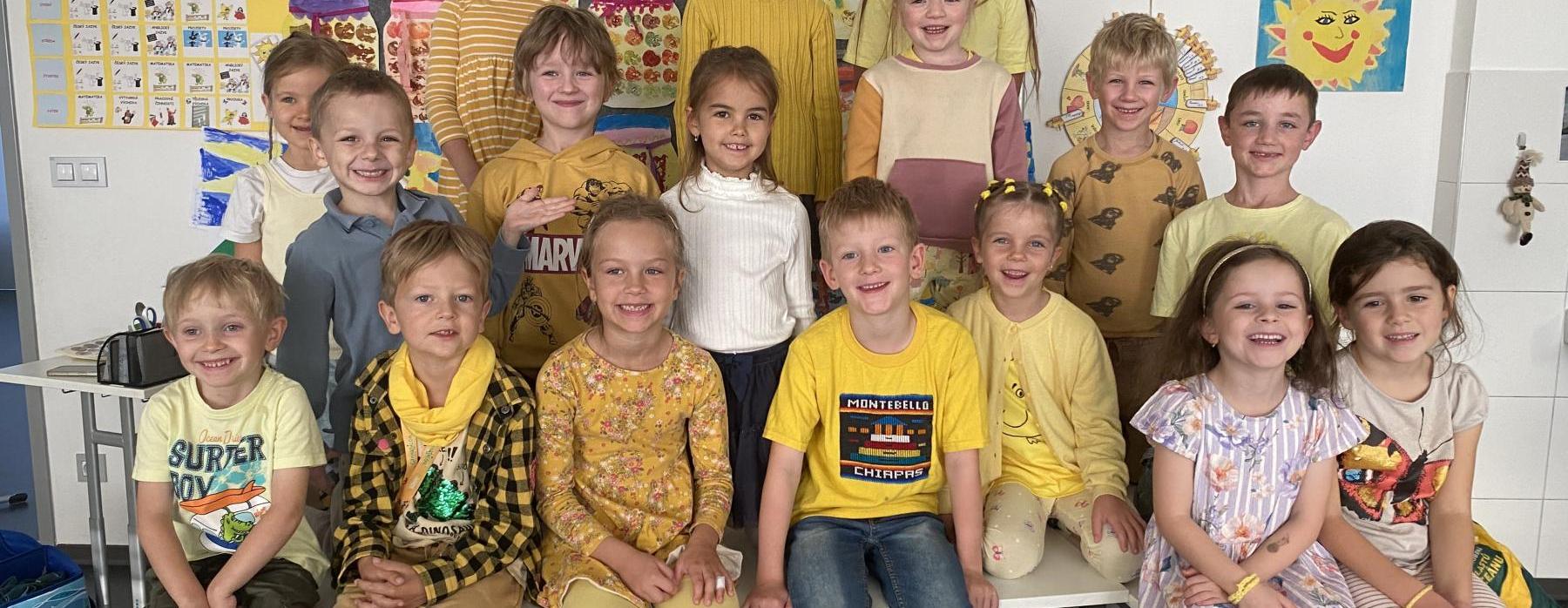 Když nám třída září pohodou a úsměvy (1.C)